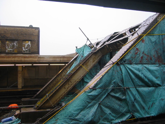 F platform at Smith and 9th.