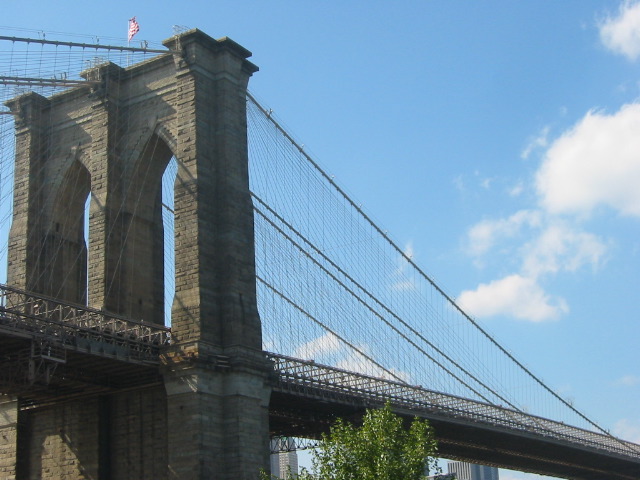 Brooklyn Bridge.