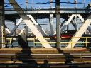 Manhattan Bridge deck.