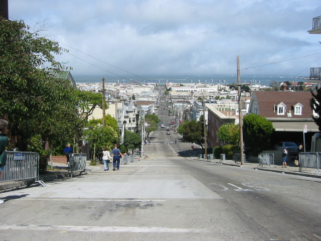 Post-race view down Fillmore.