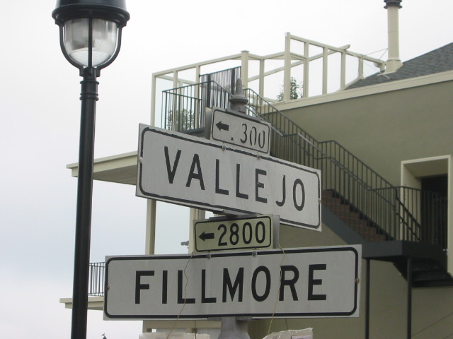 Fillmore and Vallejo.